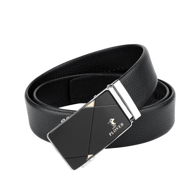 Мужской кожаный ремень PLOVER с автоматической пряжкой