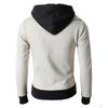 Men's Thickened Hoodies Double Zipper Assassin's Creed Autumn and Winter Slim Coat
