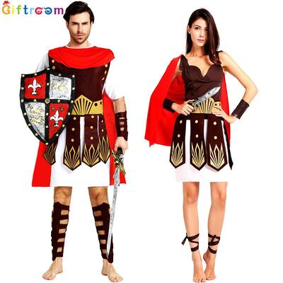 Klasický elegantní královský kostým, starověký královský samuraj