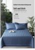 All-Season Solid Color Quilted Bedding Set with Duvet Insert and Cotton Padding