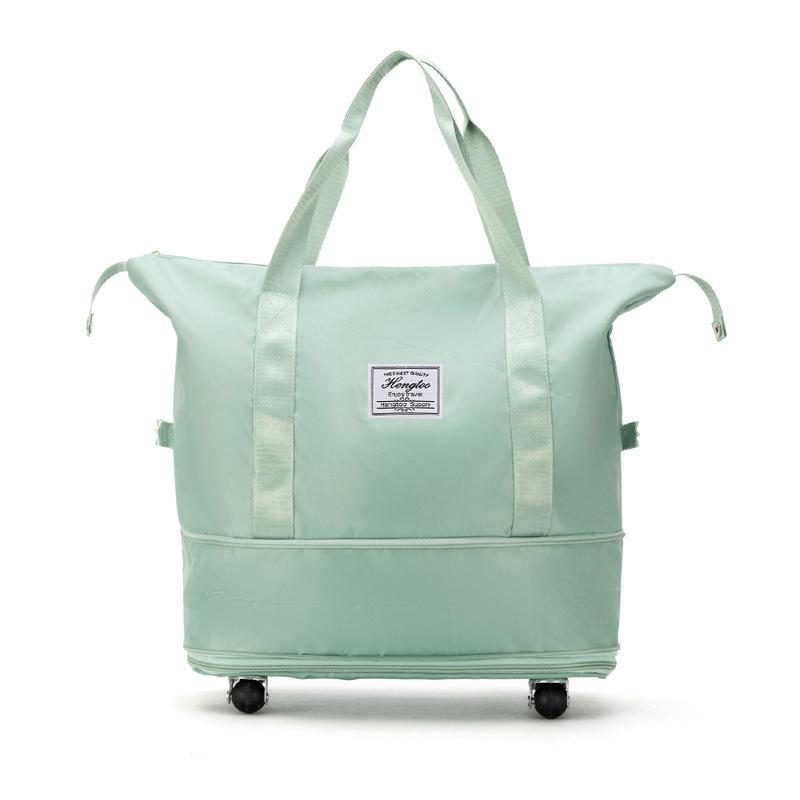 

Large Capacity Luggage Bag Double-layer Extended Storage Luggage Bag Short-distance Students Waiting for School Starts Universal Travel Bag
