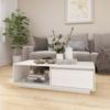 Day and Night - Day and Night Solid White Pine Wood Coffee Table 110x50x33.5 Cm