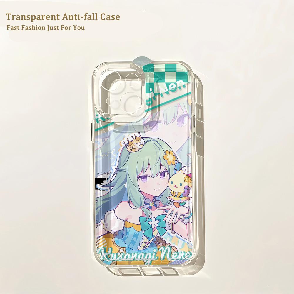 

Project Seka Phone Case For Oppo Reno13 Reno12 Reno11 Reno10 Reno8 Reno7 Reno6 F 5G Clear TPU Cover Reno6 5G