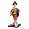 QX2E 30cm Handgefertigte Japanische Geisha Kimono Puppen Figurinen Präsentieren Traditionelle Kultur für Heimdekoration Sammler