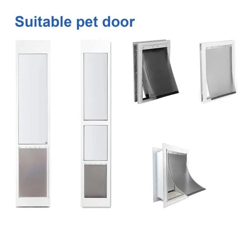 Large Dog Door Replacement Flaps for PCA11 Doggie Doors Weather-Resistant Pet Door Flap Safe Dog Cat House Entry Door Flaps