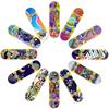 1pcs Mini Professional Skate Board Toys Cool Finger Sports Plastic Skateboards Creative Fingertip Toys for Adult and Kids