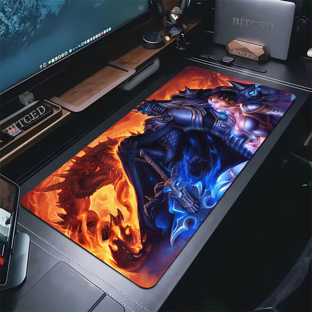 Premium DOTA Gaming-Mauspad Erweitertes Schreibtisch-Mauspad Langlebiges Mauspad Anti-Rutsch-Gummi Rutschfeste Stoffoberfläche Computer-Mauspad