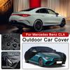 Bâche de voiture toutes saisons pour Mercedes Benz CLA W117 C117 C118 CLA250 CLA200 - Protection complète extérieure, Imperméable, Anti-poussière, Anti-UV