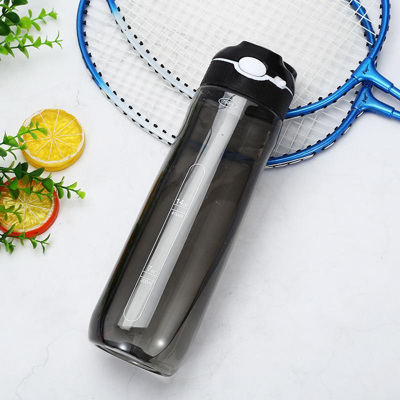 750ML Tritan Sports Water Bottle - Large Capacity, Portable Fitness Cup