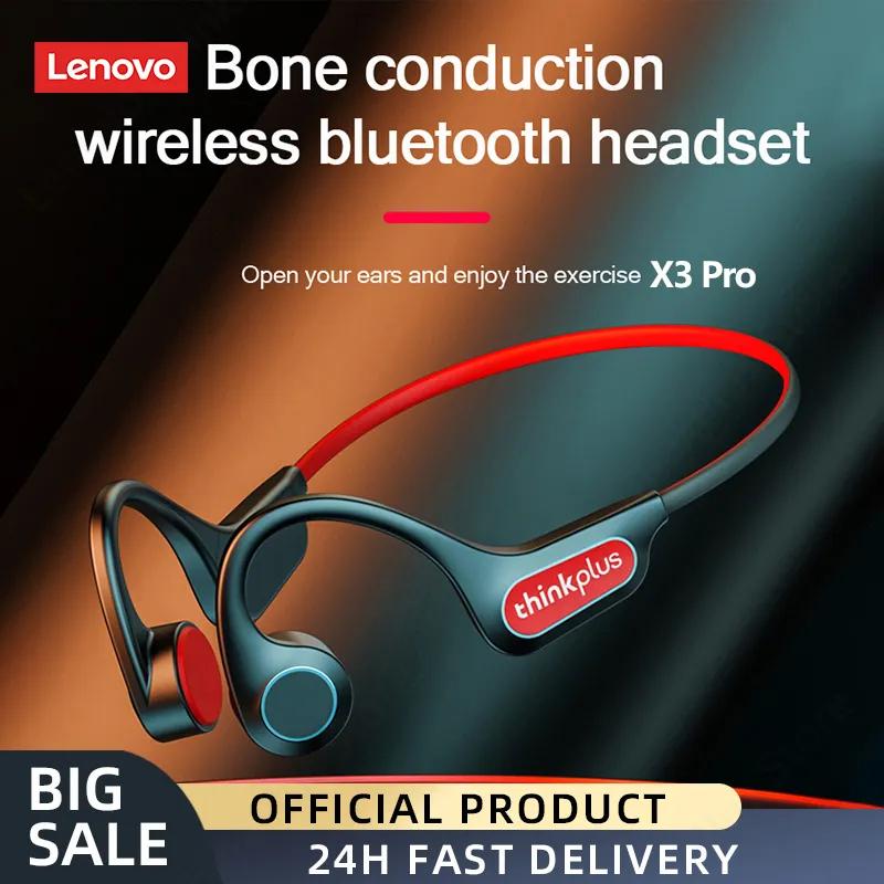 

Наушники Lenovo с костной проводимостью X3 Pro X4 X5 Bluetooth-крючок Беспроводная гарнитура Водонепроницаемые наушники