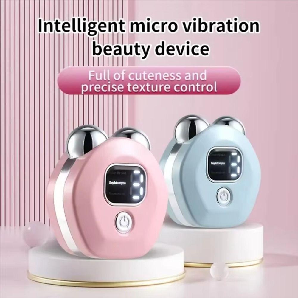 3 Levels V-face Lifting Roller Adjustable Face Beauty Device Microcurrent Facial Device  Travel