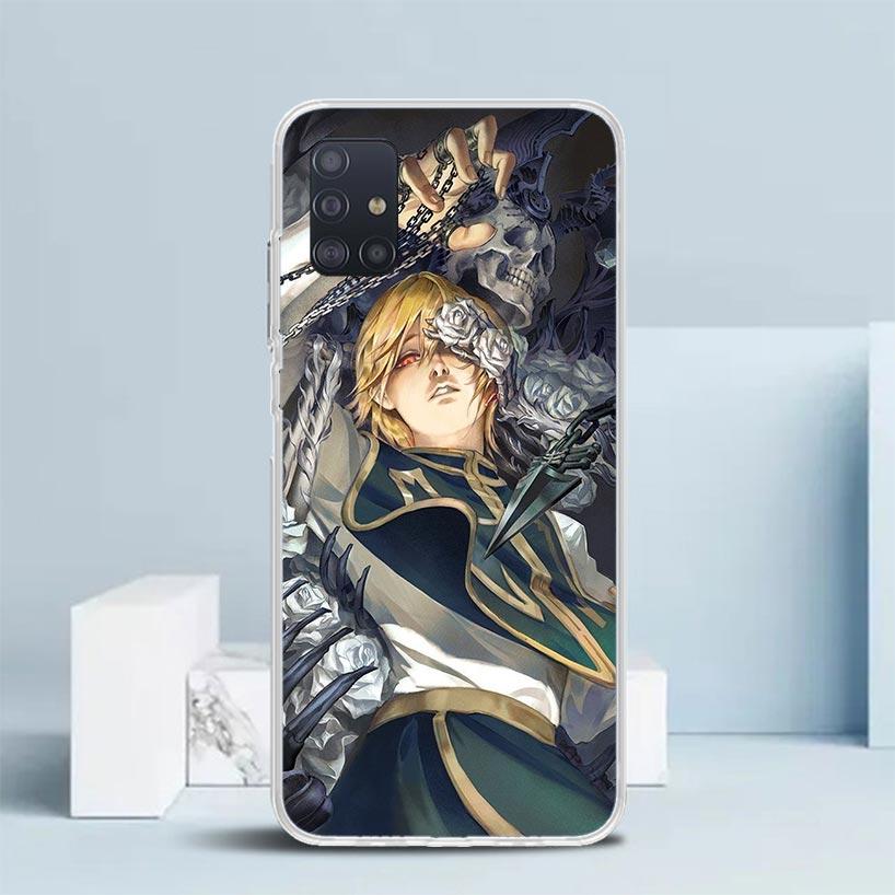 Huner X-Hunters Kurapika Soft Cover for Samsung Galaxy A12 A22 A32 A52 A72 A02S Phone Case Note 20 Ultra 10 S10 Plus A51 A71 A50