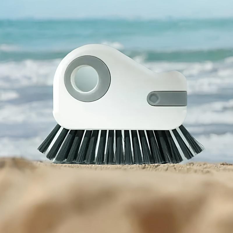 1pc 2-in-1 Window Gap Cleaning Artifact Household Cleaning Tools To Clean The Window Groove Corner Brush.