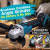 High-Power Rechargeable Electric Angle Grinder and Polisher