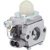 C1UH142 Carburetor Kit for Homelite UT08580 UT08981 UT50500 UT50901 Edger String Trimmer Blower Carb with Fuel Line Tune Up