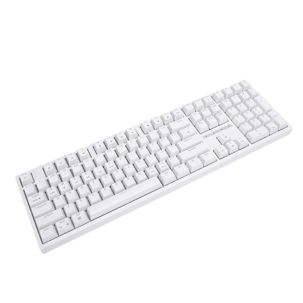 3 Mode Mechanical Gaming Keyboard Hot Swappable USB C Wired Keyboard Wireless BT 5.1 2.4Ghz with