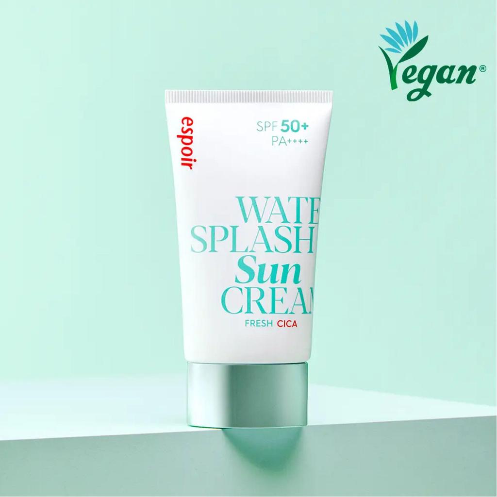 Espoir Water Splash Sun Cream Fresh Cica SPF50+ PA++++ 60ml