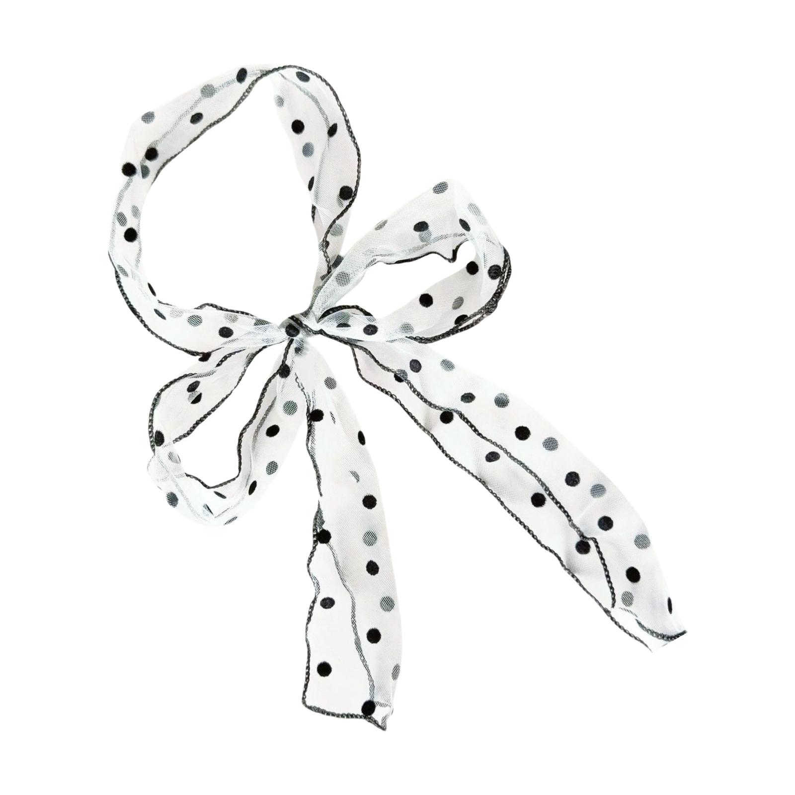 Stylish Choker Women s Lace Scarf for Proms Parties and Club Neckerchief Perfect for Wedding Outfit 1 чёрный