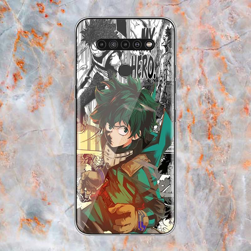 My Hero Academia Anime For LG W30 W10 V50S V50 V40 V30 K50S K40S K30 K20 Q60 Q8 Q7 Q6 G8S G8X G7 G6 ThinQ Phone Case