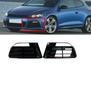 Car Front Bumper Fog Light Lamp Cover Grille For Volkswagen VW Scirocco R 2009 2010 2011 2012 2013 2014 Lower Grill
