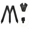 Hidden Suspenders for Belt Loops under Clothes 3 Clips Suspender