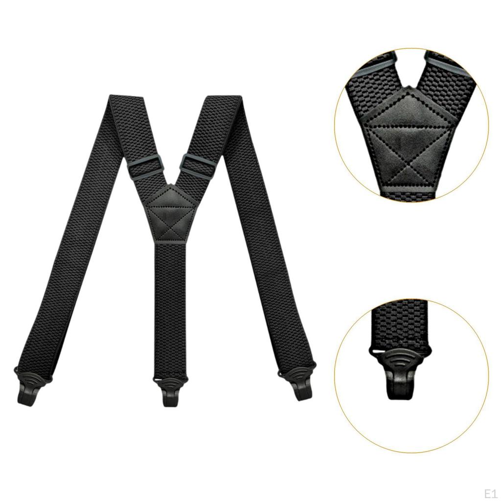 Hidden Suspenders for Belt Loops under Clothes 3 Clips Suspender