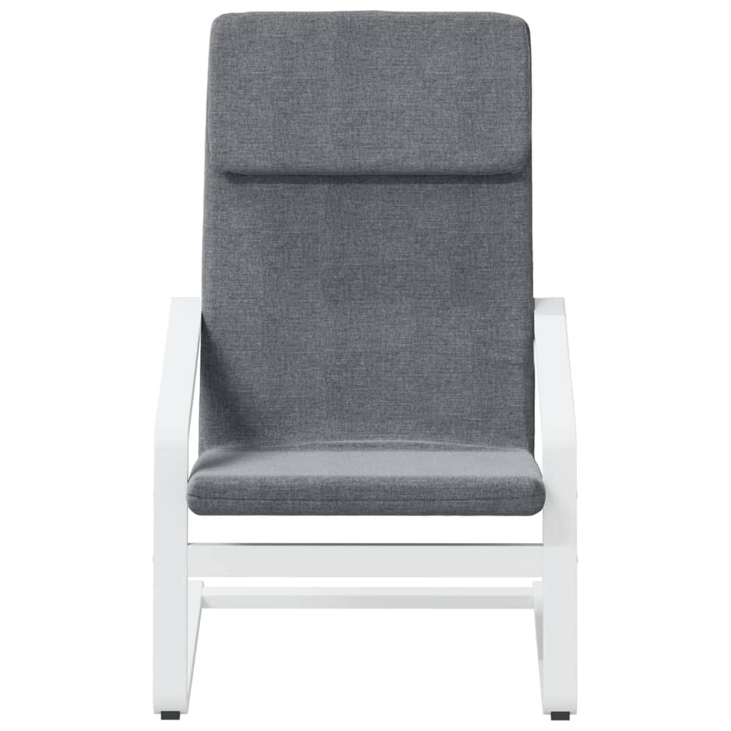 Vidaxl Recliner, Dark Gray, Upholstered In Fabric