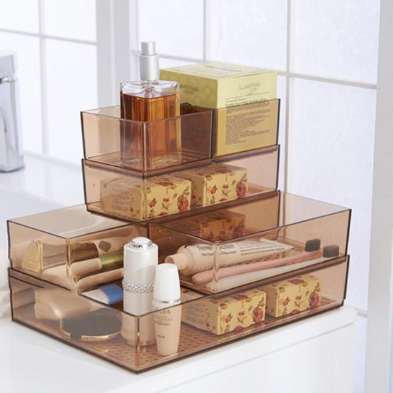 Grids Bowl Spoon Knife Holder Storage Box Drawer Organizer Kitchen Accessories