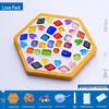 DIY Mosaic Coaster Kit: Creative Glass Sticker Craft for Kids & Adults