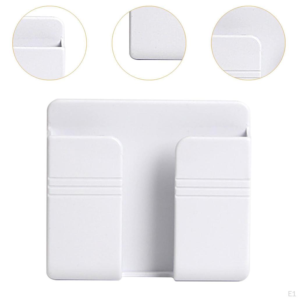 Mobilephone Mount Bracket with Reserved Charging Hole Multipurpose Compact Dock Storage Box