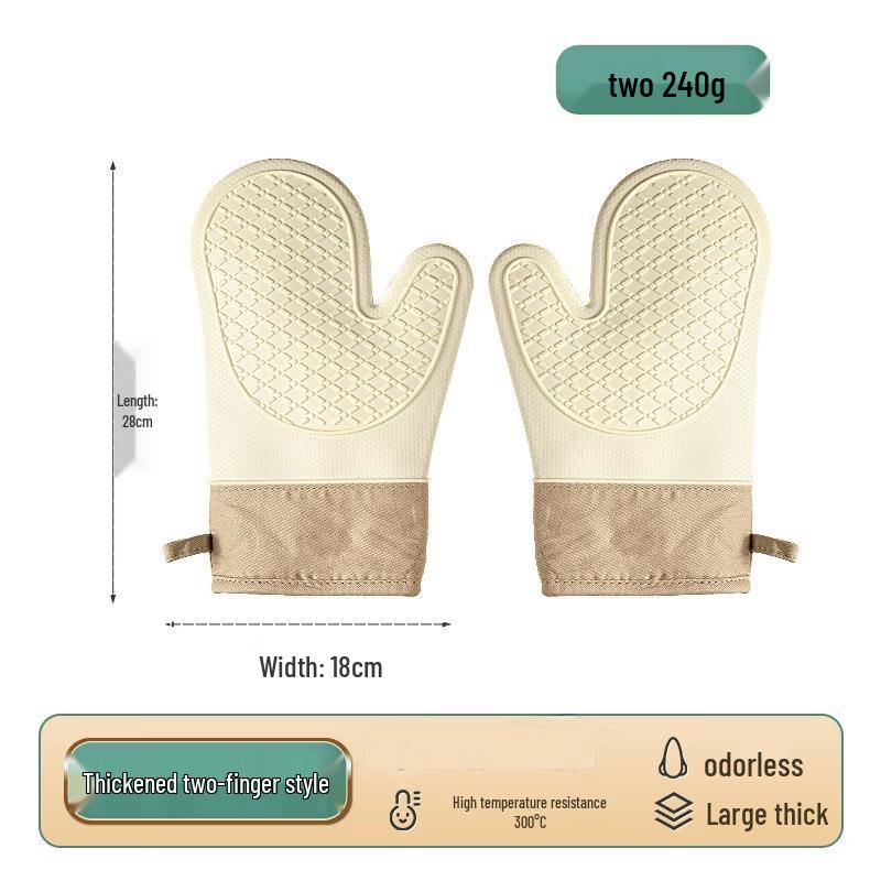 Silicone Heat Resistant Oven Mitts