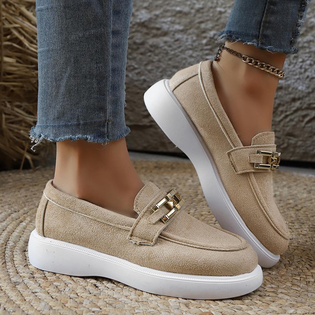 2025 New Women Shoes Fashionable Versatile Flats Casual Shallow Slip-on Lazy Loafers Comfortable Outdoor Sneakers Women