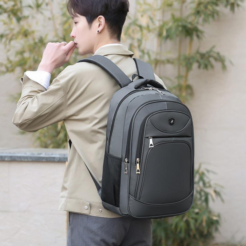 Backpack Spring New Simple and Lightweight Backpack Lightweight School Bag Darong Men's Business Travel Backpack