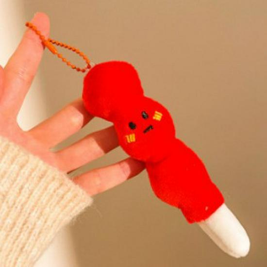 Cartoon Plush Keychains & Girls' Bag Accessories - Small, Versatile Gifts