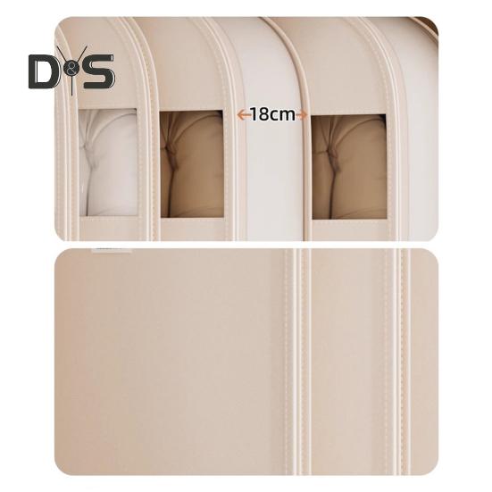 1/3Pcs Hanging Garment Bags with Self Compression Zipper Large Capacity Dustproof Space Saving Garment Clothes Bags