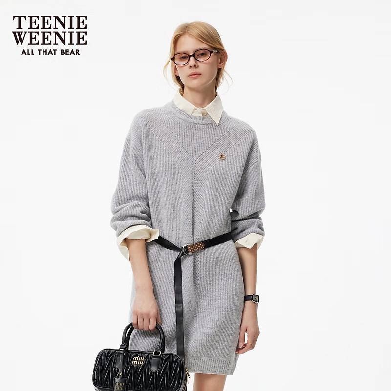 Teenie Weenie Women s French Style Knit Dress L
