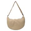 Nylon Crossbody Bag For Women With Zipper Closure And Cotton Lining For Daily Use