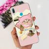 For Huawei Y7 2019 Phone Case Huawei Y7 Prime Pro (2019) DUB-LX1 LX2 LX3 Cute Panda Flower Pattern Soft Silicone TPU Cases