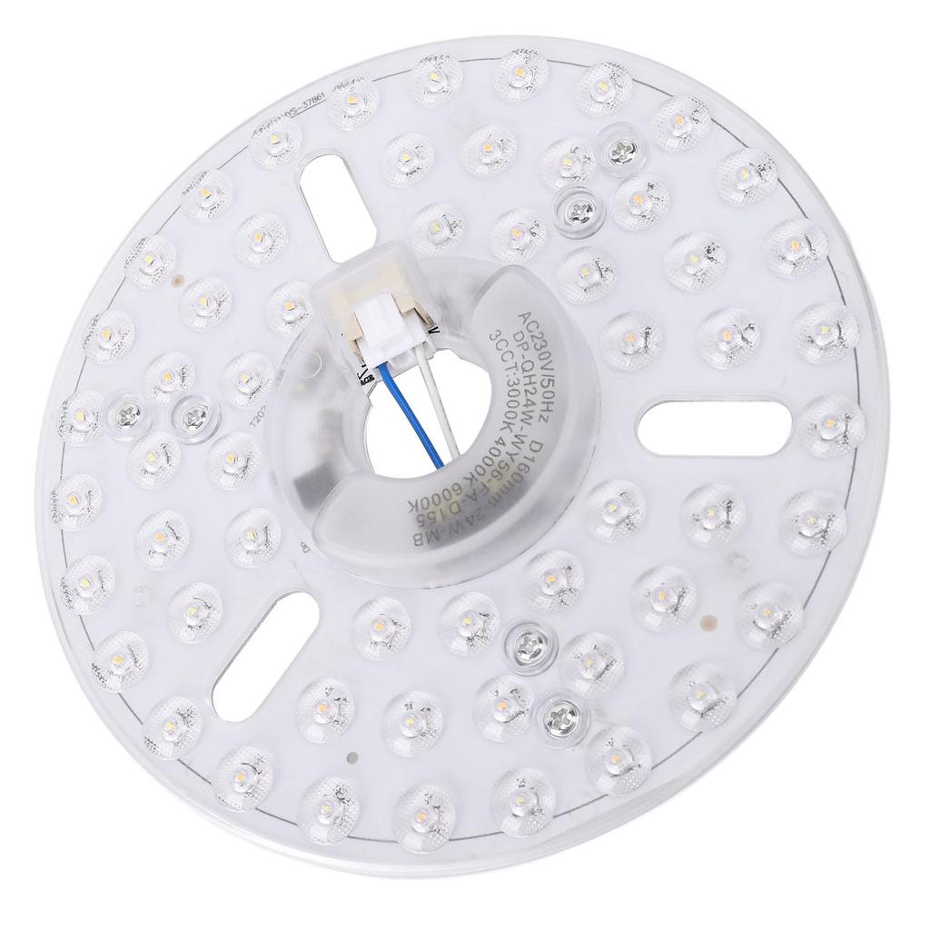 6.3in LED Ceiling Fan Light Kit Magnetic 24W Dimmable 3CCT 3000K 4000K 6000K Ceiling Fan Light Replacement Panel 230V