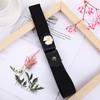 Buckle-Free Belt Ladies Decoration Lazy Belt Casual Elastic Elastic Jeans Belt Han