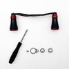 Outdoor Fishing Water Drop Reel Fishing Reel Handle Aluminum Alloy Water Drop Reel Conversion Diy Accessories