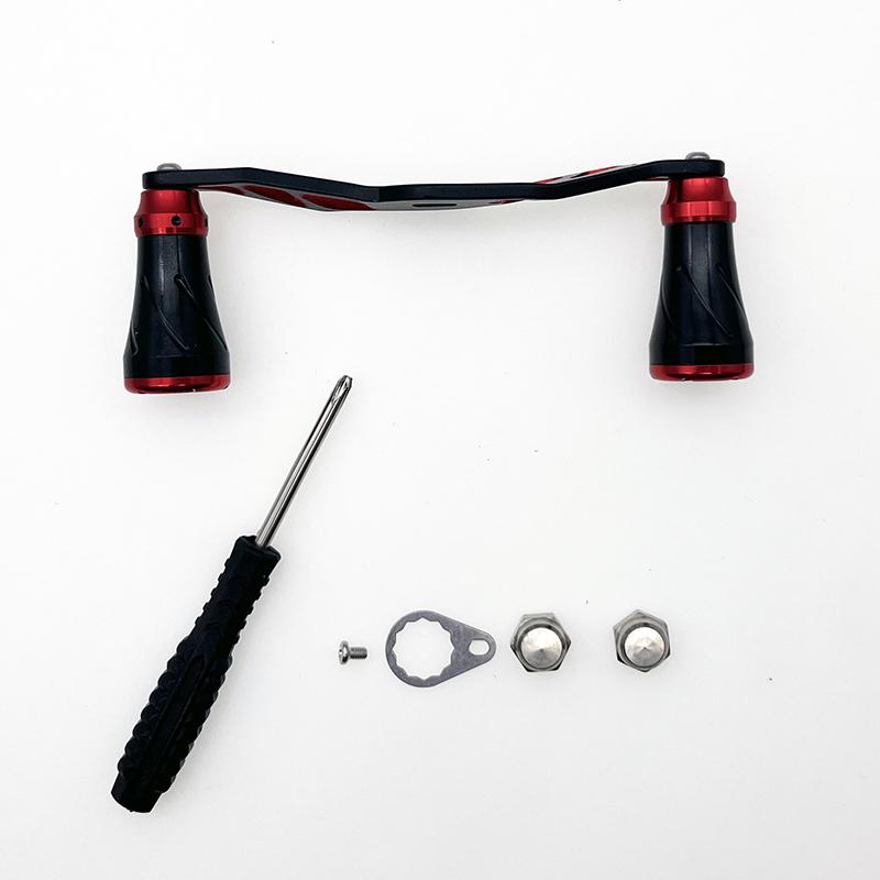 Outdoor Fishing Water Drop Reel Fishing Reel Handle Aluminum Alloy Water Drop Reel Conversion Diy Accessories