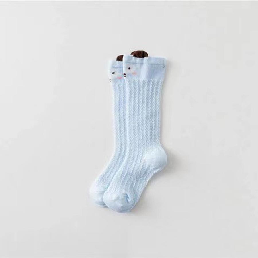 6Pairs Summer New Cute A-class Baby Mesh Socks Thin Breathable Socks