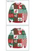 2025 Autumn Round Neck Snowman Reindeer Couple Hoodie