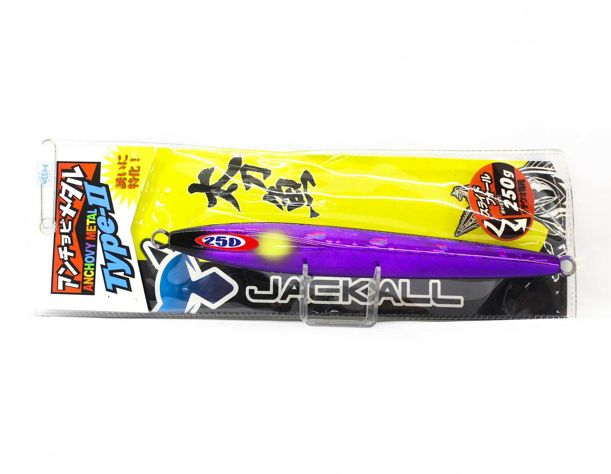 

Jackall Metal Jig Anchovy Type 2 Slow Slide 250 грамм Фиолетовый (5061)