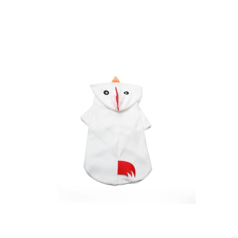 

Soft Plush Chicken Costume For Dog Cats Halloween Party Pet Outfit with Machine Washable and 2 Leg Design for Festival J0MC