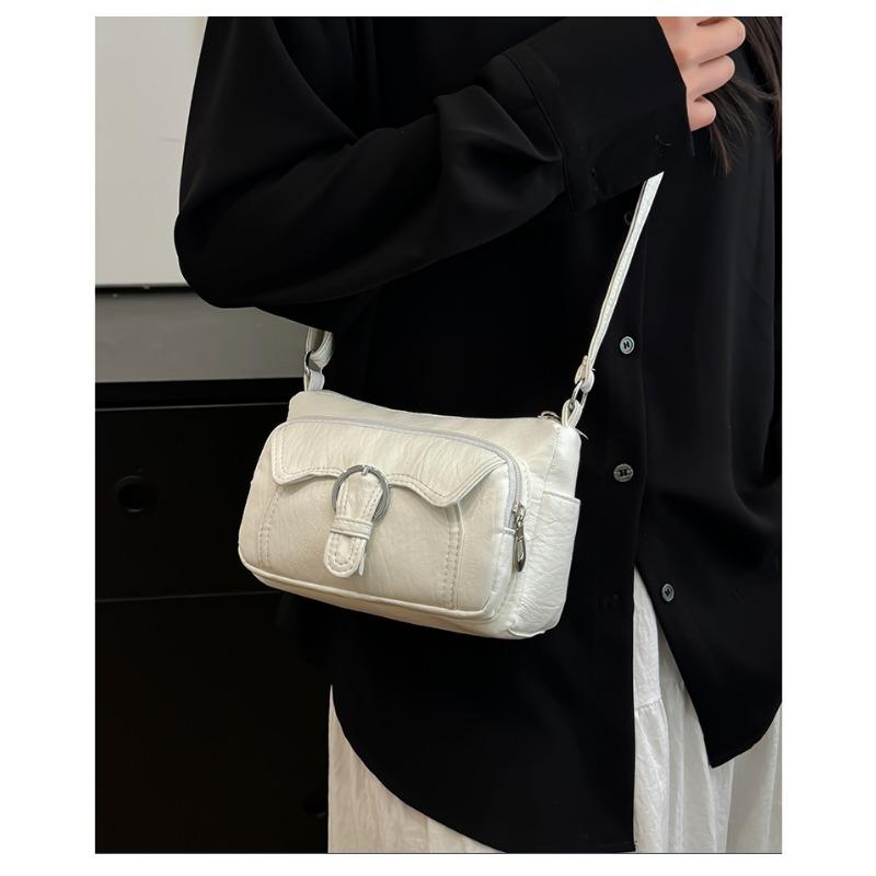 Simple and Casual Large Capacity Single Shoulder Crossbody Bag