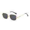 Retro Small Square Frame Leopard Sunglasses - Trendy European & American Women's Street Style