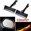 2x New Motorcycle Turn Signal Side Mirror Light Case For Honda Goldwing GL1800 G