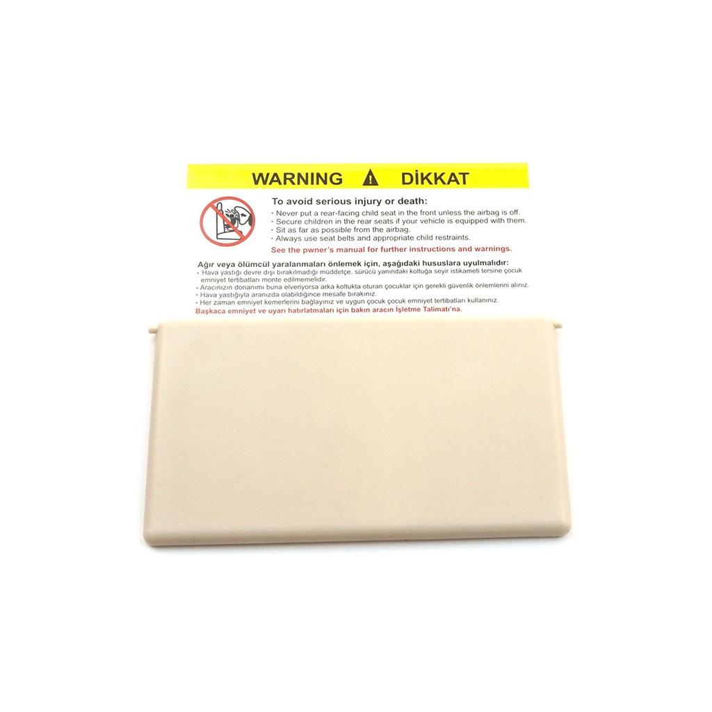 EDP980 Sun Visor Shade Mirror Cover Beige A2038170220 for Mercedes W203 C Class